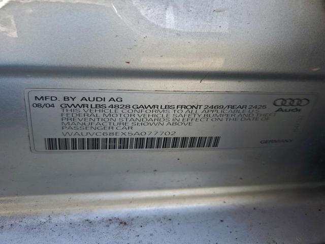 Audi A4 1.8t Avant Quattro Image 12